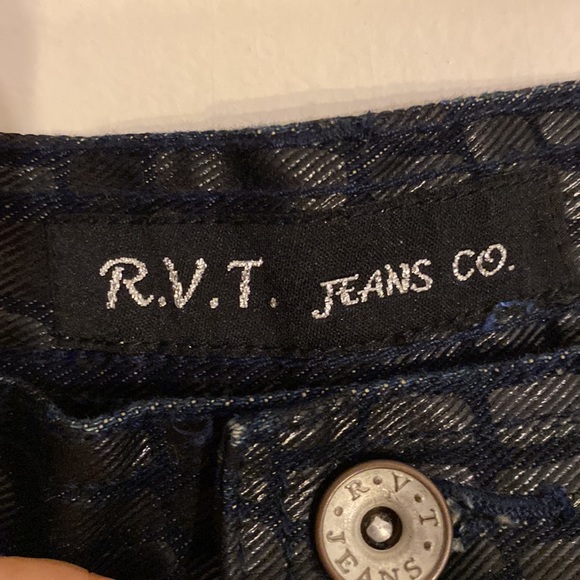 R.V.T. Jeans snakeskin new - Picture 6 of 9